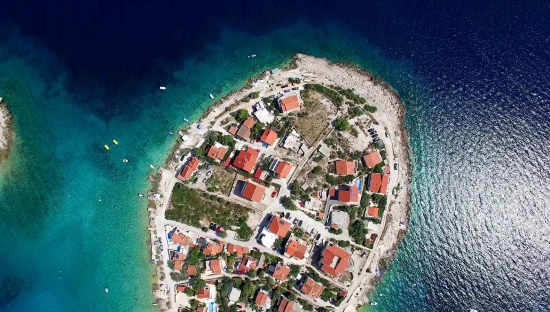 Insel in Kroatien
