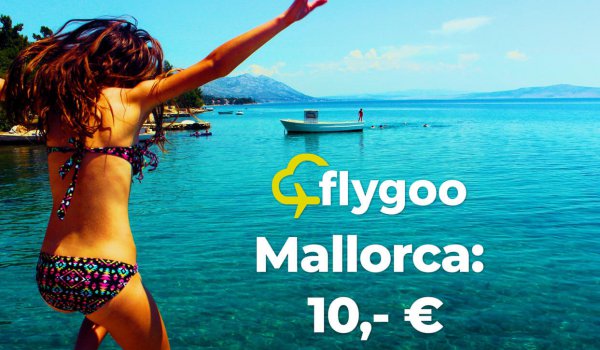 August: Mallorca-Flüge für nur 10 Euro!