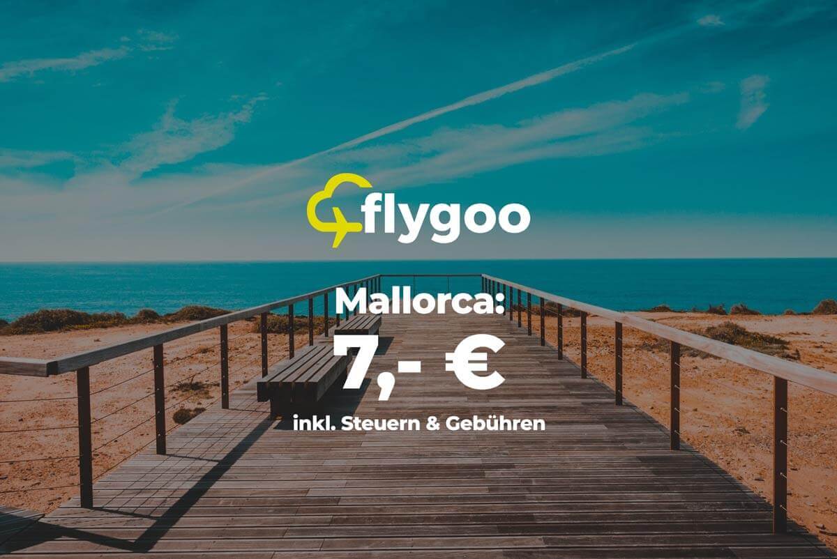 Flug nach Mallorca für nur 7 Euro!