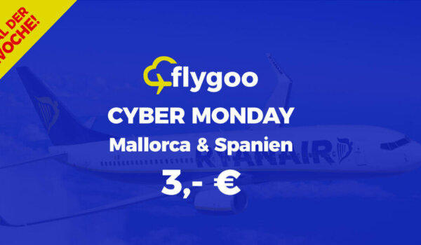 Cyber Monday bei flygoo.de