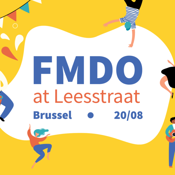 FMDO at Leesstraat | Cultuurnamiddag in Brussel