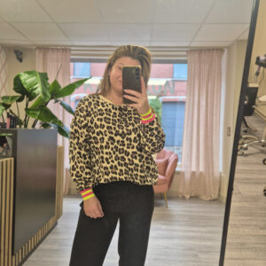 Iconic leopard sweater