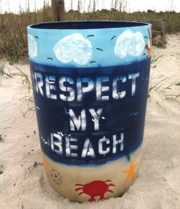 Beach bin