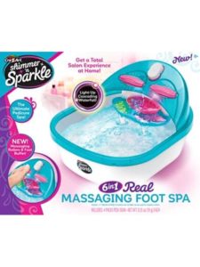 Shimmer'n Sparkle Real Massaging Foot Spa