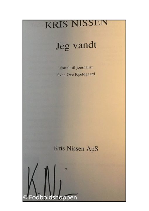 Kris Nissen - Jeg vandt - SIGNERET udgave