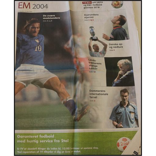 EM 2004 - Tillæg fra Jyllandsposten