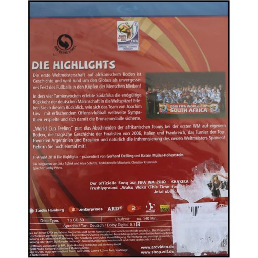 Bluray - FIFA World Cup 2010 Die Highlights (tysk)