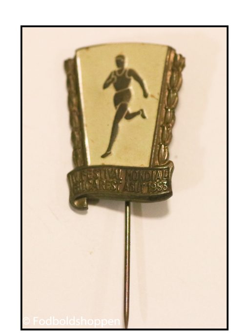 Festival Mondial Bucarest 1953 pin