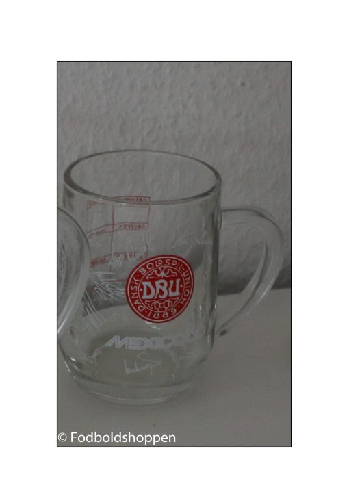 Øl glas - Fodbold VM 1986. DBU