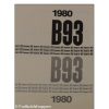 B93 - 1980. Folder med B93 team