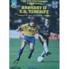 Kampprogram: Brøndby IF - Tenerife -1997