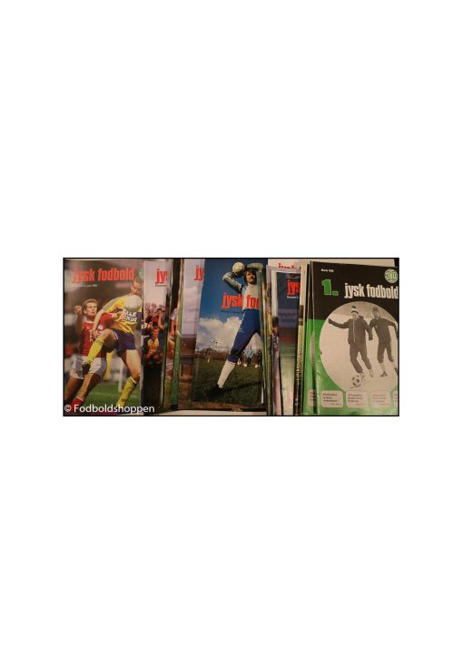 Jysk Fodbold - Fodboldmagasin udgivet af JBU 1986-1990