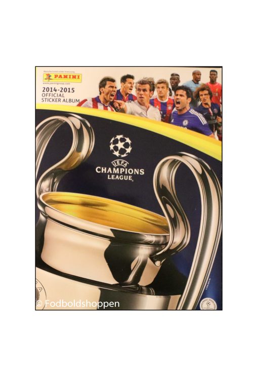 Samlealbum Champions League 2014/15 Sticker album . Tæt på komplet