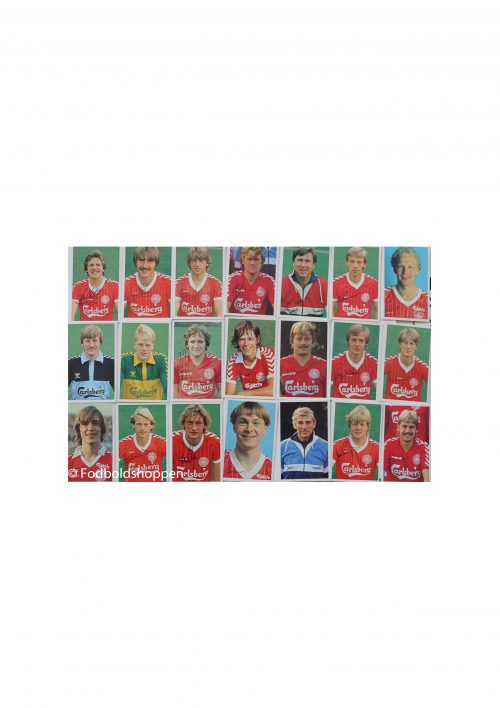 Toms guldbarre fodboldkort fra 1984