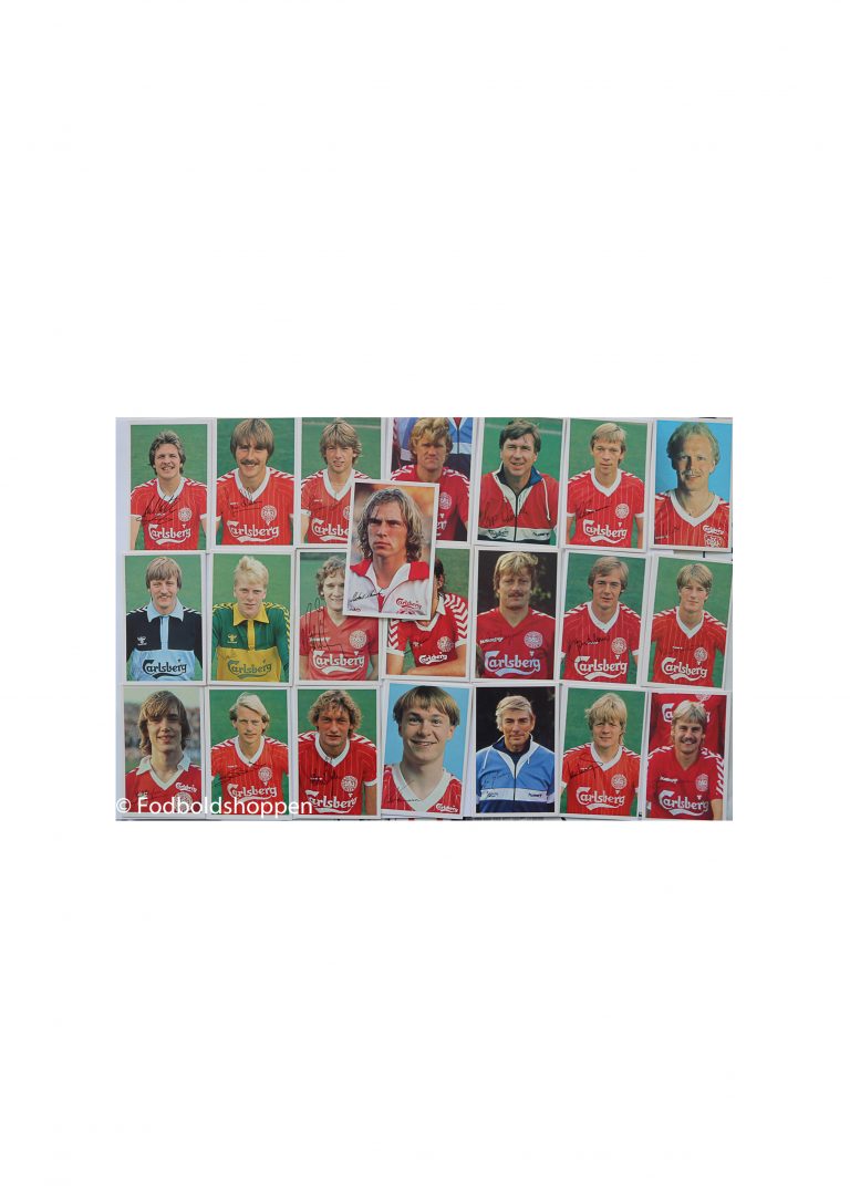 Toms guldbarre fodboldkort fra 1984