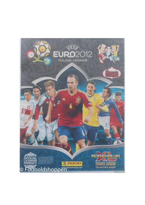 Panini Euro 2012 samlealbum med Fodboldkort . Nordic Edition