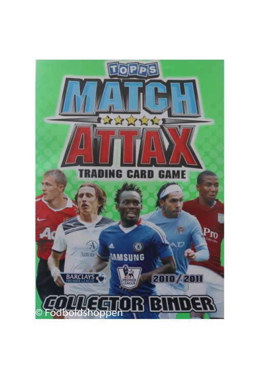 Match Attax Premier League 2010/11 Samlemappe med kort (456 kort)