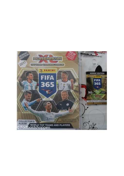 FIFA 365 - 2017 - Panini Fodbold samlealbum ( Nordic Edition)