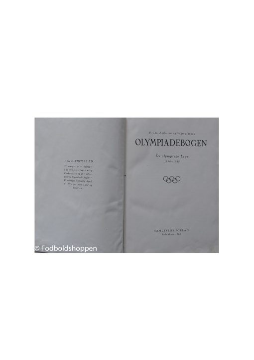 Olympiadebogen 1896-1948