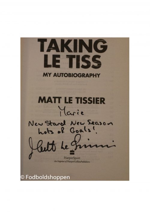 The fascinating, insightful and at times hilarious memoirs of one of the most gifted and enigmatic British footballers of the last 25 years. Nicknamed "Le God" by the Southampton faithful, Matt Le Tissier was not cast from the same mould as 99% of other professional footballers. A real "one-off" if every there was one, he was a one-club man in a 16-year career that brought little in the way of trophies but countless plaudits from footballs fans and commentators alike. To the old school brigade he was a "luxury player", someone with a less than ideal work rate and waistline who simply wouldn't conform to the blueprint of a typically hard-working, unsophisticated British player. Terry Venables and Glenn Hoddle found it all too easy to leave him out of their England squads. But to the vast majority Le Tissier was a maverick to be treasured, a flair player who lit up every match he played in and delighted fans with his sumptuous technique and élan for the beautiful game. In fact, the kind of skilful, inventive player and scorer of wonderful goals this country produces all too rarely. Did he simply enjoy the comfort zone of being a big fish in a small pond? Or did he display commendable loyalty in staying with Southampton for his entire career? Did he shun opportunities to move on? Were England managers right not to pick him so many times? Would Fabio Capello pick him for England now? Does the British game discourage his style of play? And how much would he be worth in today's transfer market? Taking Le Tiss is the great man's first chance to answer all these questions and many more. It is also a delightfully self-deprecating and witty story from a player who was more of a Big-Mac-and-fries than a chicken-and-beans man signed