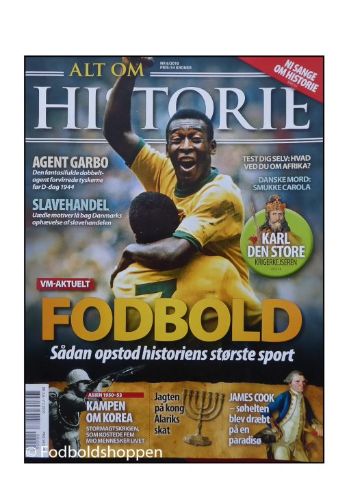 Alt om historie magasin 06/201 - 6 sider om Fodboldens historie
