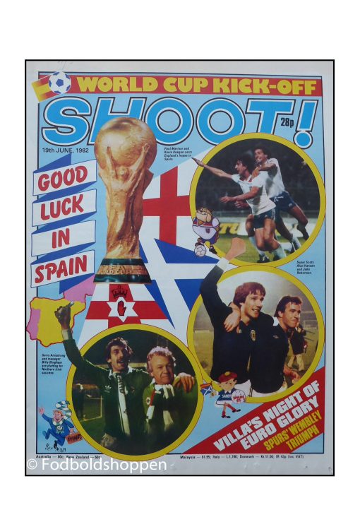 Shoot Magazine World Cup Kick Off 1982