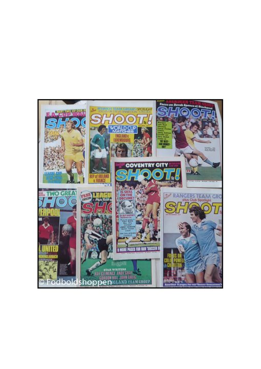 Shoot magazine 1977 – 7 stk