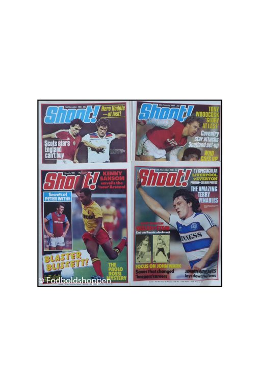 Shoot magazine 1983 – 4 stk