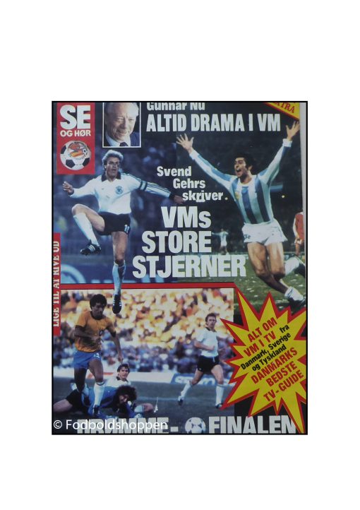 Se og hør VM - Extra 1982 - Fodbold tillæg