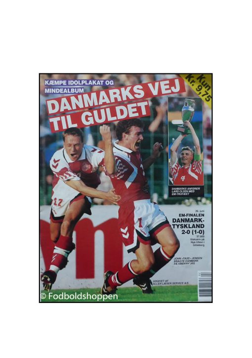 EM 1992 - Danmark vej til guldet Se og hør mindealbum og plakat