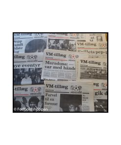 22 VM / sport aviser fra Politikken 1986