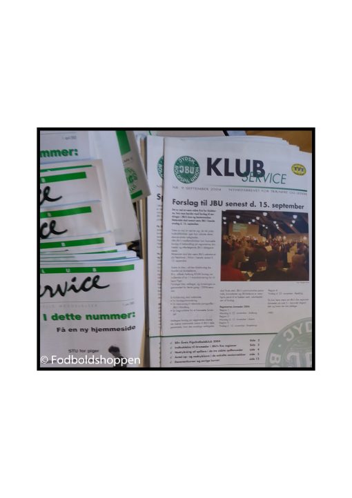 JBU Klubservice blade fra perioden 1994-2004