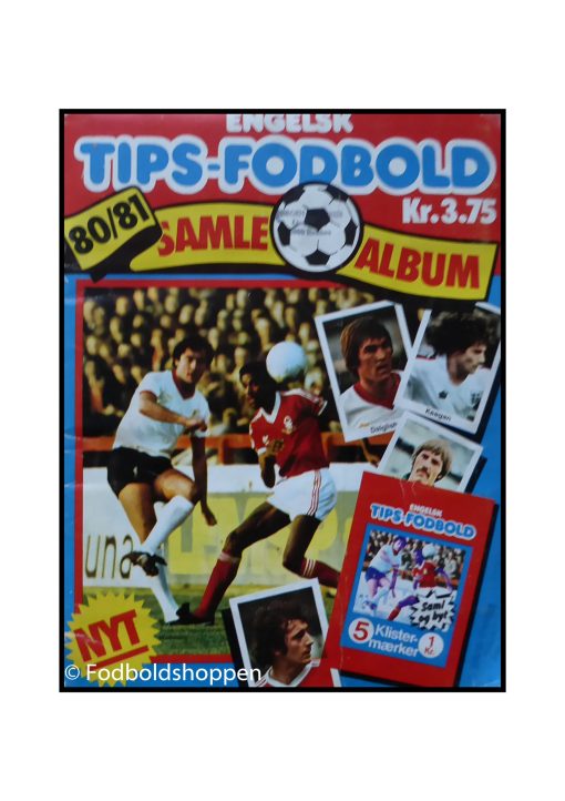 Samlealbum - Engelsk Fodbold 1980/81 - tæt på komplet