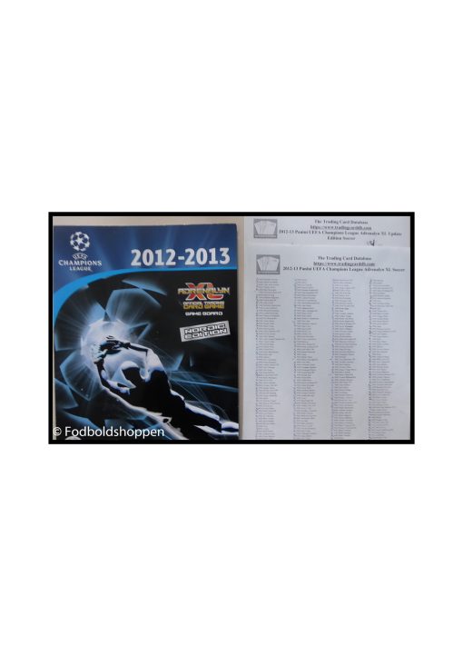 Panini Champions League 2012/13 Nordic Edition + Update edition. Inklusiv 25 Limited Edition