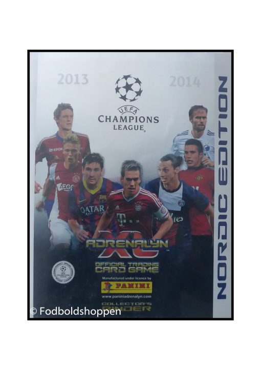 Samlealbum - Panini Champions League 2013/14 Nordic Edition. Inklusiv 30 Limited Edition