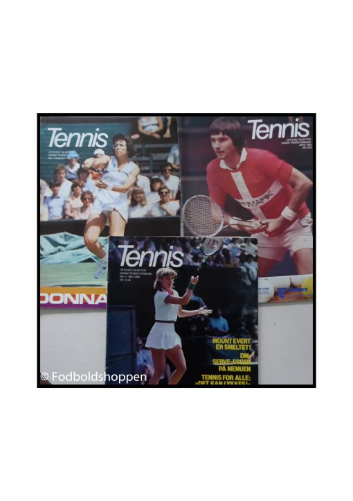 Tennis - Off. Blad for Dansk Tennis Forbund - 3 blade