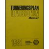 Tuneringsplan Divisionen Damer 1981