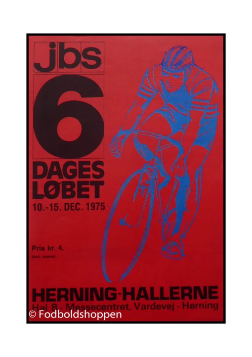 Cykel program - 6 dages løbet 10-15/12 - 1975