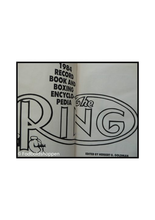 The Ring Boxing Encyclopedia 1984 - Signeret