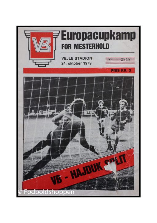 Vejle Boldklub - Hajduk Split 24/10-1979