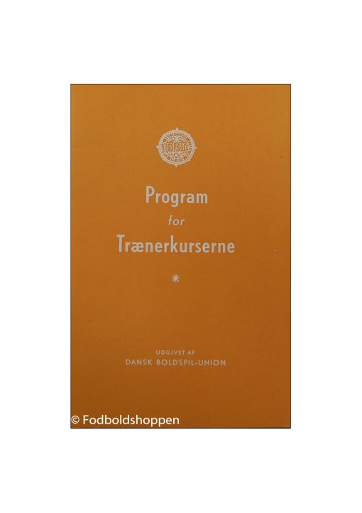 Program for trænerkurserne - DBU
