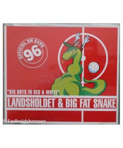 CD Single - Big Fat Snake & Landsholdet - Big boys in red & White