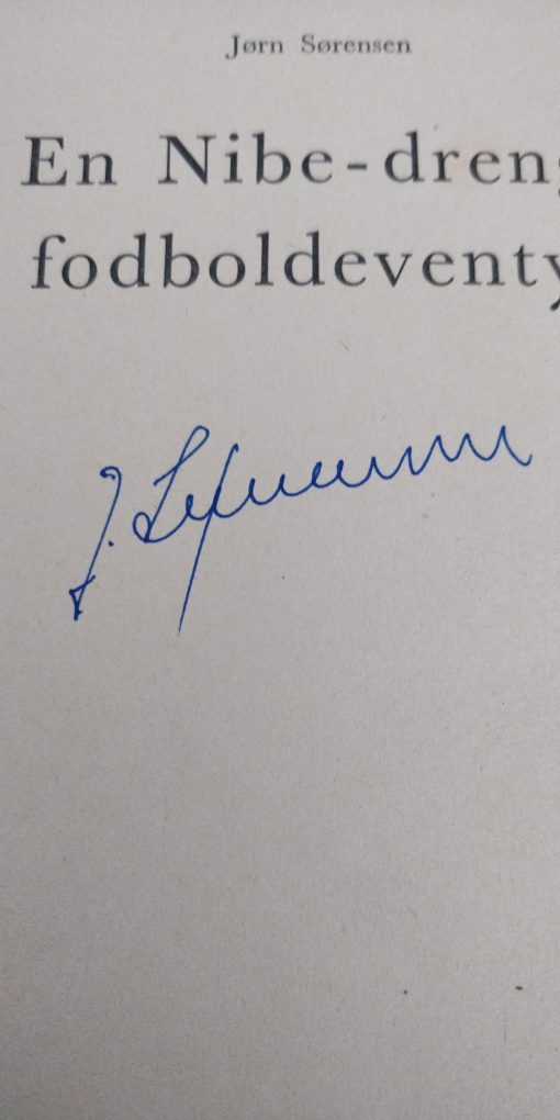 Jørn SØrensen Autograf