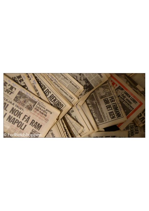 Cirka 300 sportstillæg fra B.T. og Aktuelt fra 1 Juli - 31 Dec - 1984
