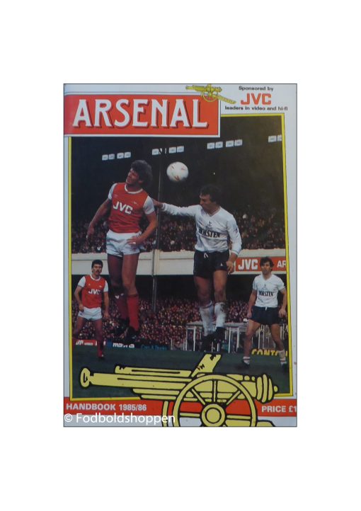 Arsenal Handbook 1985/86