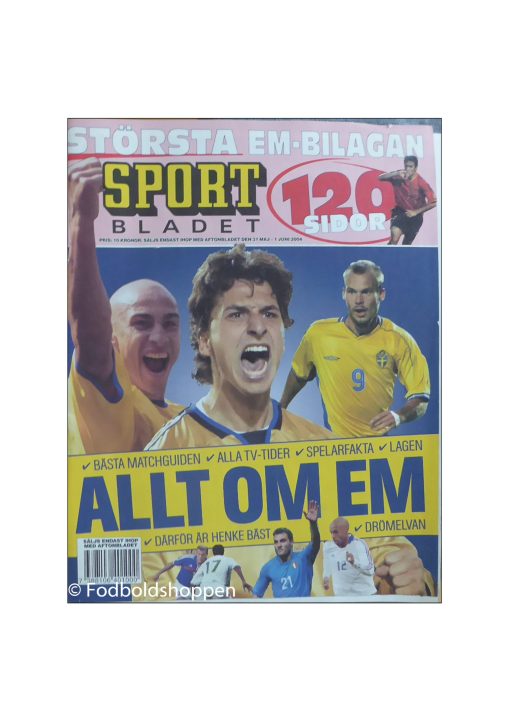 EM Guide 2004 - Sportbladet - Svensk EM Guide