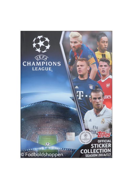 TOPPS Official sticker collection Champions league 2016/17 (Komplet)