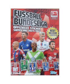 Fussball Bundesliga 2014/15 Topps Sticker Album (Komplet)