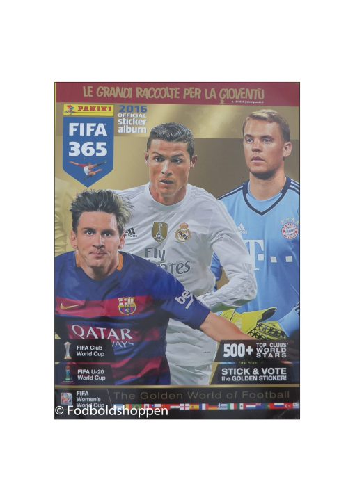 Panini FIFA 365 Official sticker album 2016 (komplet)