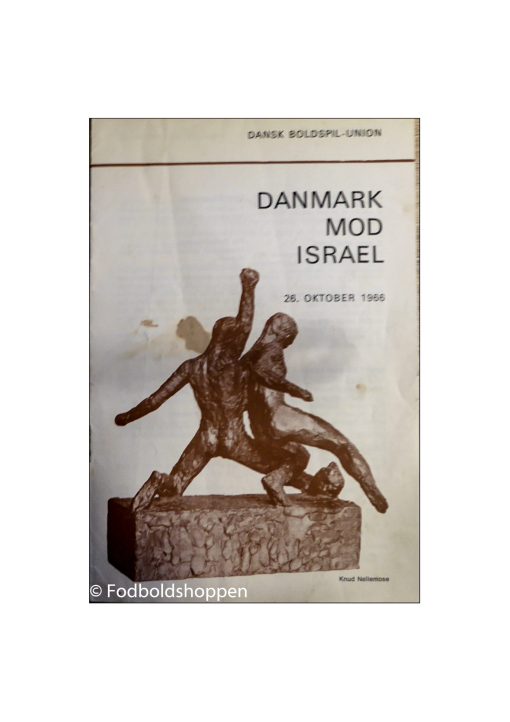 Landsholdsprogram 1966 Danmark - Israel